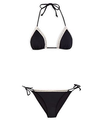 SİYAH Desenli Kadın Bikini Takımı SA Z CVL LCW