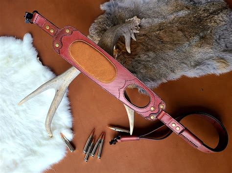 Pattern Leather Rifle Sling Diy Rifle Sling Pdf Tutorial Etsy