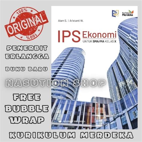 Jual Buku Ips Ekonomi Kelas X Sma Erlangga Kurikulum Merdeka