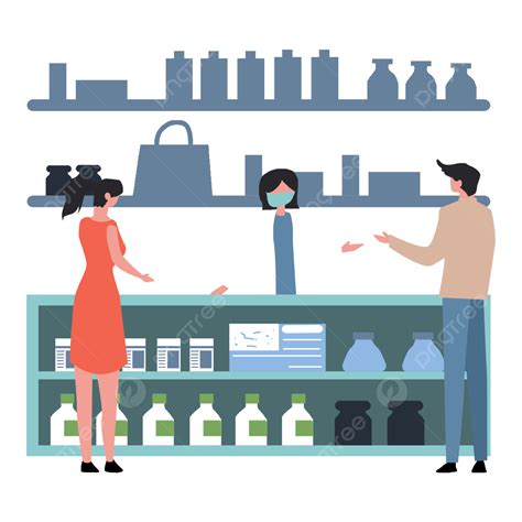 Flat Style Png Transparent Pharmacy Flat Style Illustration Medicine