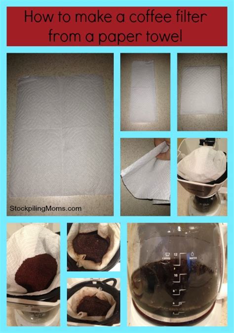 How To Make A Coffee Filter From A Paper Towel - Coffee Signatures