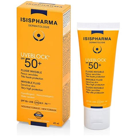 ISISPHARMA UVEBLOCK FLUID INVISIBLE SPF50 40ML Daisy Ma