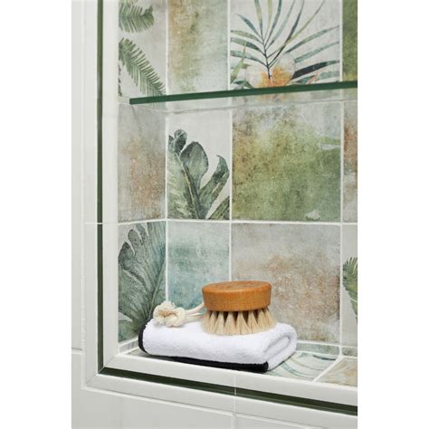 Amazonia Emerald Tropic Porcelain Wall And Floor Tile X In