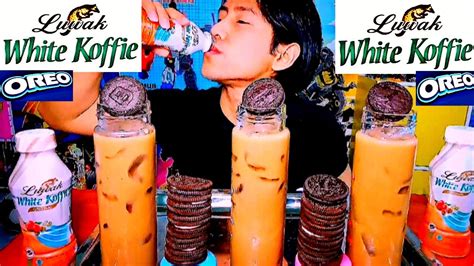 MUKBANG MINUMAN SEGAR ES Coffee ASMR DRINK ASMR DRINKING ICE Dingin