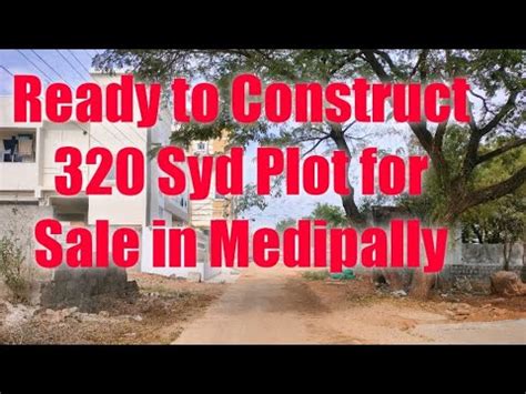 Syd Ready To Construct Open Plot For Sale In Medipally Near Uppal