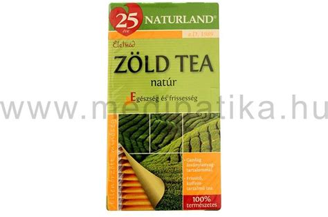 Vásárlás Naturland Zöld Tea 20 filter Tea gyógytea árak