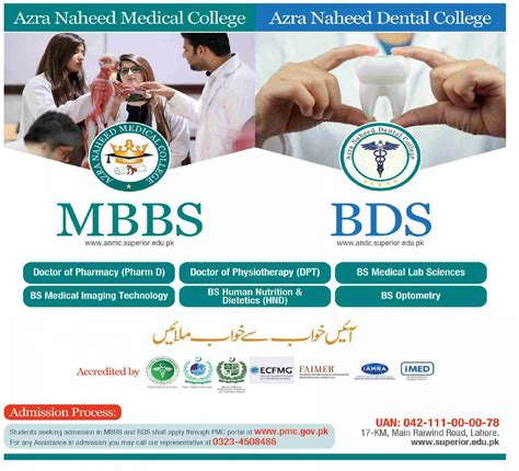 Azra Naheed Medical College Fee Structure 2023