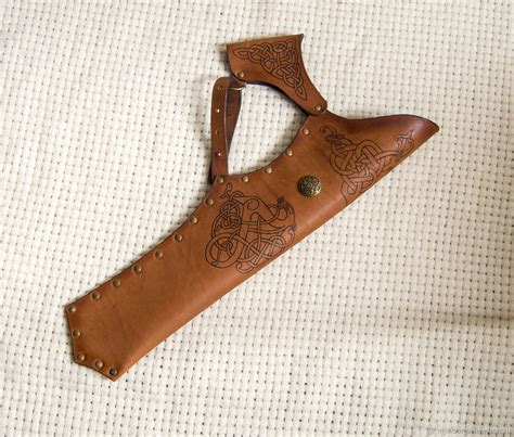 Колчан для стрел поясной с выжиганием в интернет-магазине Ярмарка ...