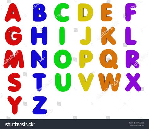 Magnetic Alphabet Isolated: Over 3,307 Royalty-Free Licensable Stock ...