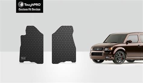 Toughpro Two Front Mats Compatible With Honda Element All Weather Heavy Duty Made In Usa