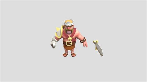 Clash Of Clans Characters Barbarian King