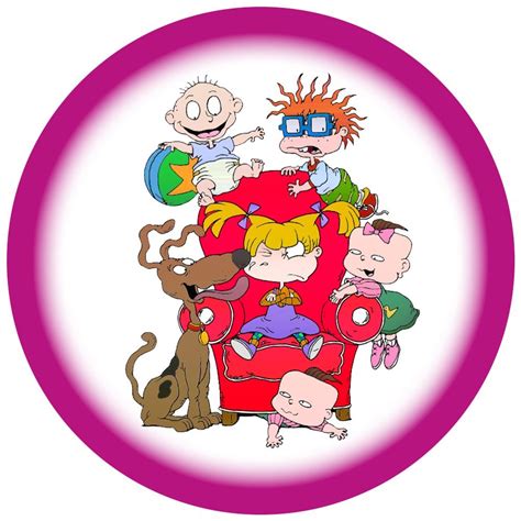 Buy Fabulous Pre Cut Edible Wafer Cake Toppers Rugrats Online At