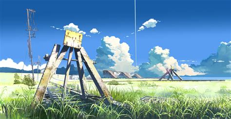 The Place Promised in Our Early Days by Makoto Shinkai : r/ImaginaryLandscapes