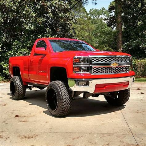 Silverado Nation Jacked Up Truck