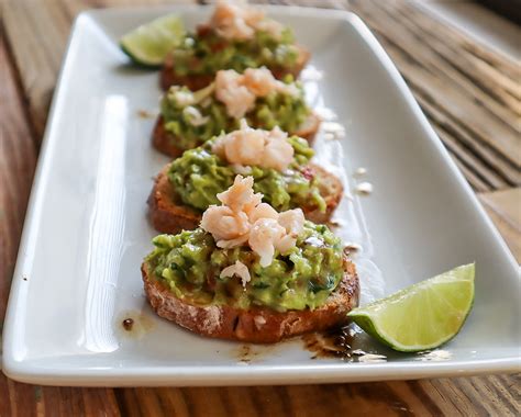 Lobster Guacamole Crostini | Dixie Chik Cooks