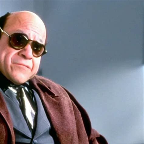 Film Still Of Danny Devito As Professor Xavier In The Stable