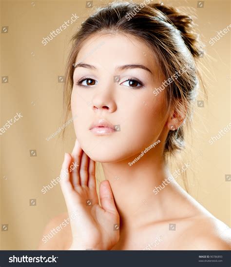 Стоковая фотография 90786893 Beautiful Young Girl Shutterstock