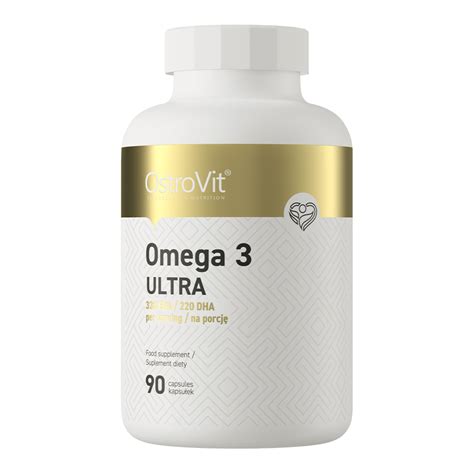 OstroVit Omega 3 Ultra 90 capsules - 8,48 € - Official store | OstroVit