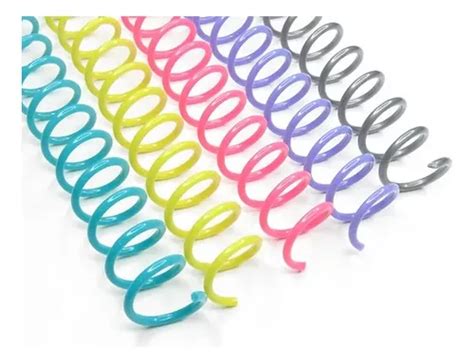 Espirales De Pl Stico Mm Paso Varios Colores Mercadolibre