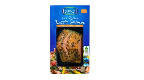 Tassal Hot Smoked Salmon Peppercorn Tassal Tassie Salmon