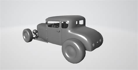 Archivo Obj Ford Hot Rodplan Para Descargar Y Imprimir En Dcults