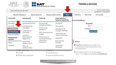 Consultar Sacar E Imprimir El Rfc En M Xico Tr Mite