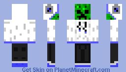 Creeper In Jacket Minecraft Skin