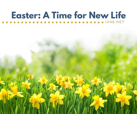 Easter: A Time for New Life | Indiana Association of Home Educators