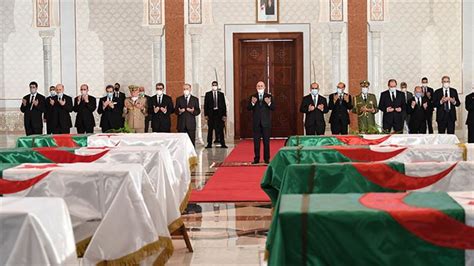 Algeria Buries Remains Of 24 Independence Fighters