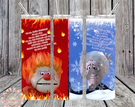 Heat Miser Snow Miser Embroidered Towel Christmas Towel Etsy