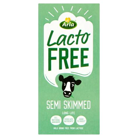 Lactofree Uht Semi Skim Milk Lt Farmers Fayre