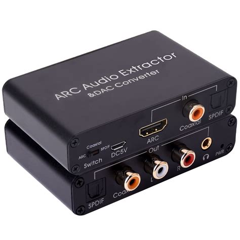 Amazon 192KHz ARC Audio Extractor DAC Converter Tendak Digital To