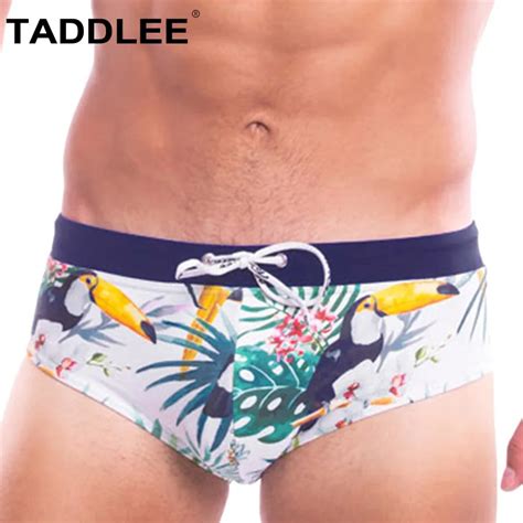 Taddlee Brand Swimwear Men Swimsuits Swimming Boxer Briefs Bikini