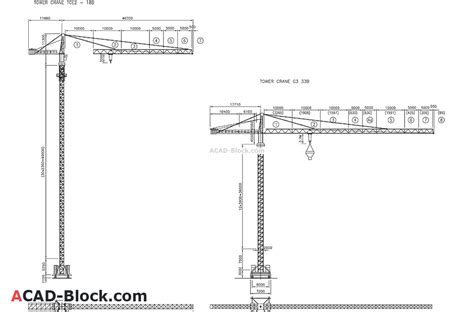 Cad Tower Crane Dwg Free Cad Blocks