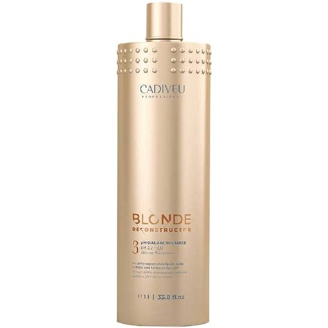 Cadiveu Blonde Reconstructor M Scara Balanceadora Acidificante Ml Shopee Brasil