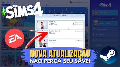 Nova Atualiza O Do Jogo Base Ea App E Steam Sims Update V