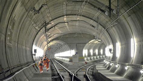 San Gotardo El Túnel Ferroviario Más Largo Del Mundo Ya Está En