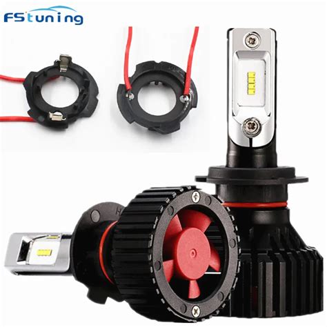 Fstuning H Adapter H Led Headlight For Volkswagen Golf H Headlamp