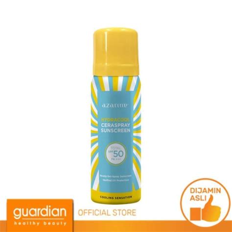 jual azarine hydracool ceraspray sunscreen spf  pa ml  seller