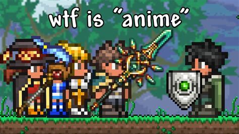 Adding Anime Into Terraria Using Mods Youtube