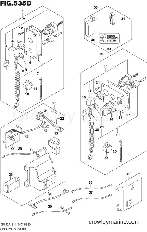 Opt Key Less Start Df At E Serial Range Four Stroke Outboard