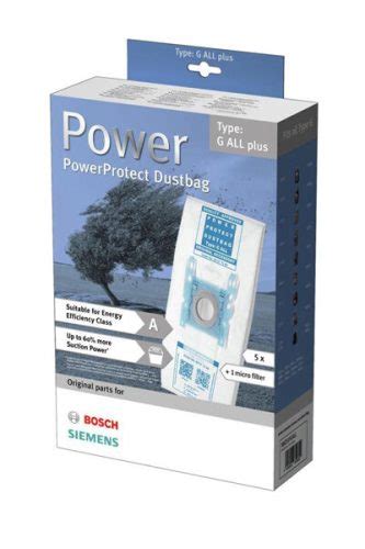 Bosch Formula Hygienixx Hepa dust bags Microfiber (5 bags, 1 filter ...