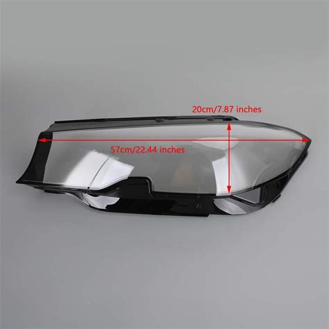 Left Right Headlight Lens Plastic Cover Shell For Bmw Series G G