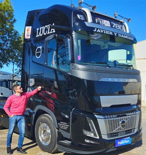 el volvo fh  aero  de damian granados encamion