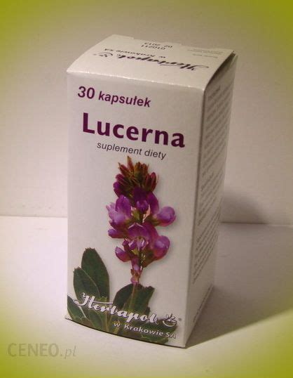 Preparat Medycyny Naturalnej Herbapol Lucerna X Kaps Herbapol