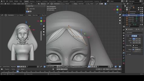 Artstation 2d Drawing To 3d Character Modeling Blender Process For Beginners Full Video