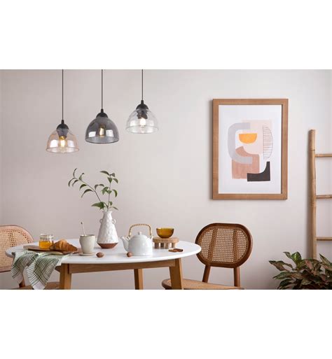 Lampa wisząca VENICE, sufitowa, potrójna, loft, kolorowe dekoracyjne
