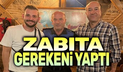 Zabıta dan örnek davranış Afyon Haber Afyon haberleri Afyon