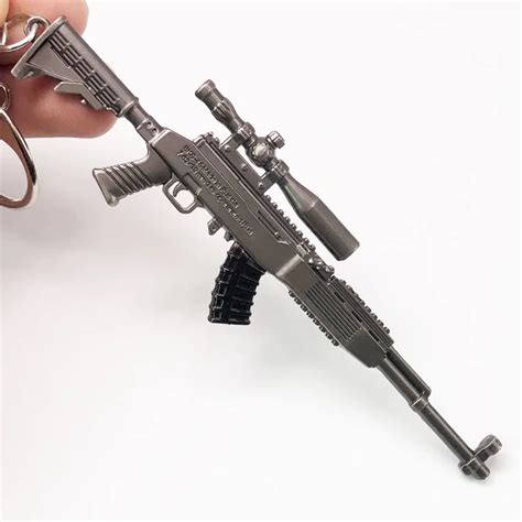 Cm Fps Pubg Game Mm Bullet Weapon Model Sks Key Chain Sniper