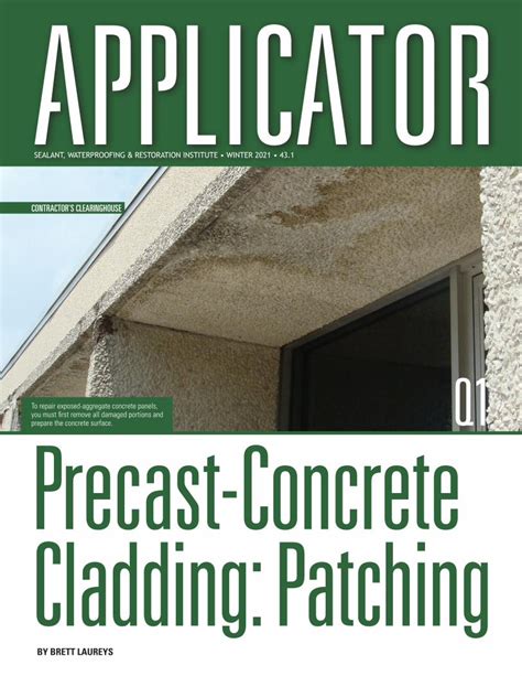 PDF Precast Concrete Cladding Patching DOKUMEN TIPS